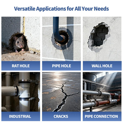 Quick-Curing Sealant Clay – Waterproof Gap Filler for A/C Holes, Pipes & Wall Cracks