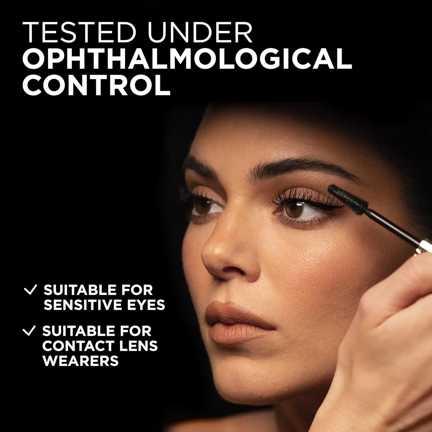 Metal Wand Tubing Mascara Long-wearing tubing formula for stunning length & With built-in brush