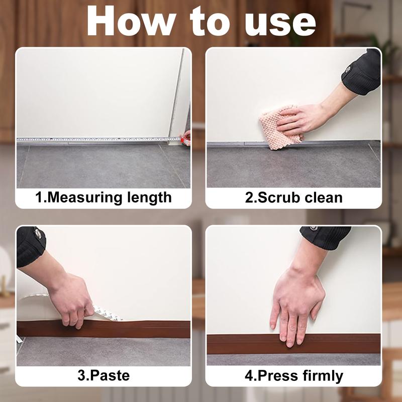 16.4Ft Door Weather Stripping (1.38in Width) Insect, Dust for Bathroom Door Window