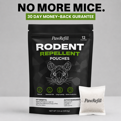 PawRefill® Natural Rodent Repellent Pouches
