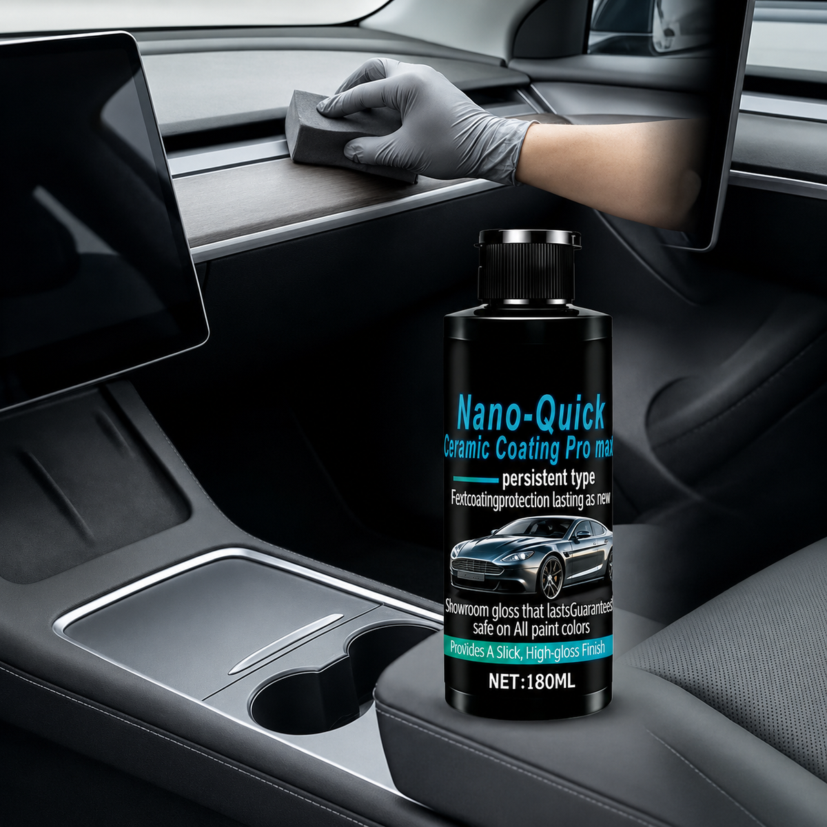Nano Ceramic Coating PRO MAX – Water-Resistant Car Paint Protection & High-Gloss Finish