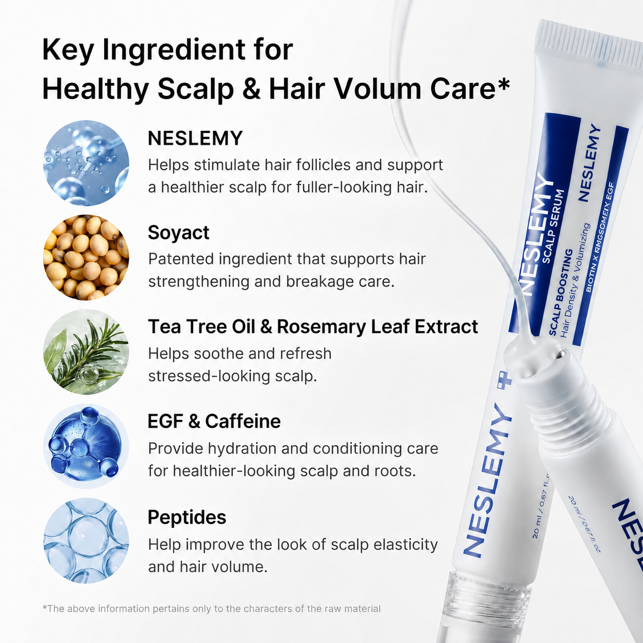 Scalp Strengthening Roll-On Serum – Deoxyribose, Rosemary, EGF & Caffeine for Fuller-Looking Hair