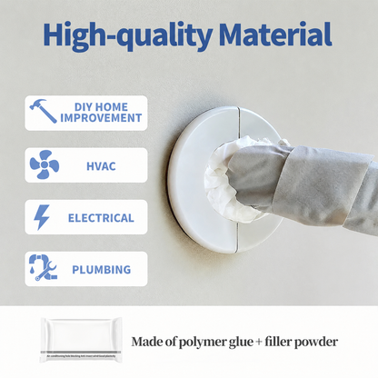Quick-Curing Sealant Clay – Waterproof Gap Filler for A/C Holes, Pipes & Wall Cracks