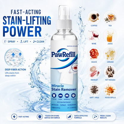 Miracle Stain Remover Spray: Removes Virtually All Household Stains Powerful All-In-One Solution