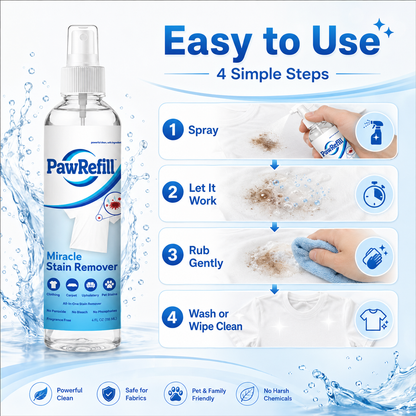 Miracle Stain Remover Spray: Removes Virtually All Household Stains Powerful All-In-One Solution