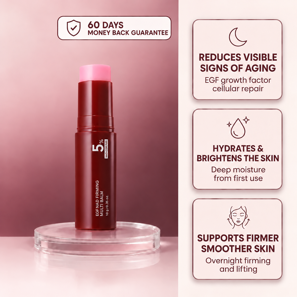 Korean NAD+ EGF Firming Multi Balm