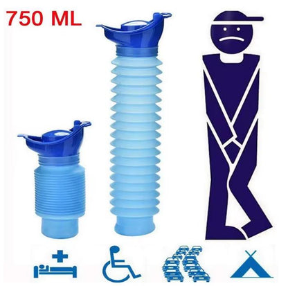 Adustable Portable Urinal - Outdoor Standing Urine Emergency Travel Portable