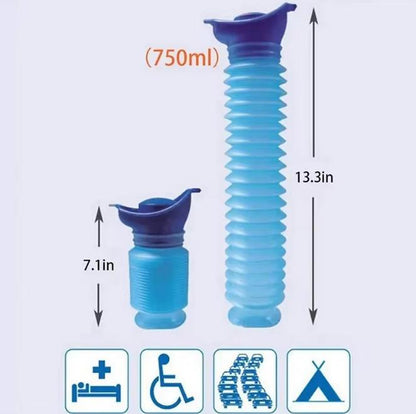 Adustable Portable Urinal - Outdoor Standing Urine Emergency Travel Portable