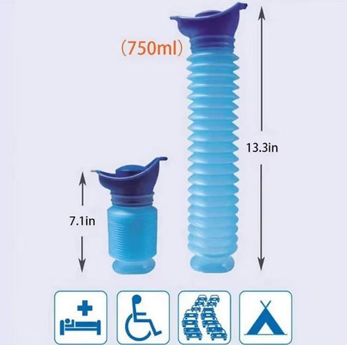 Adustable Portable Urinal - Outdoor Standing Urine Emergency Travel Portable