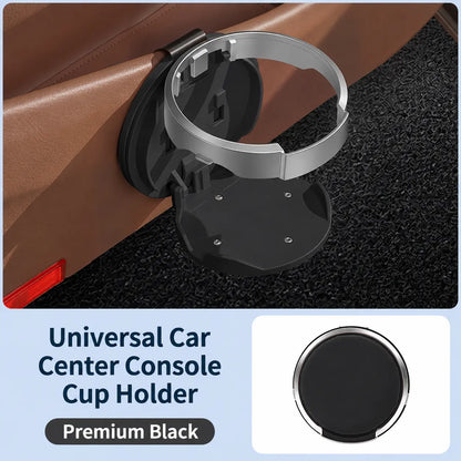 Foldable Car Cup Holder with Hook – Space-Saving Drink & Interior Organizer