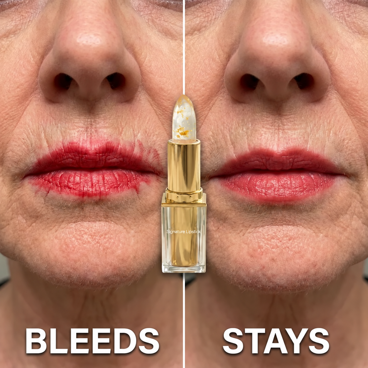 Lip finish comparison