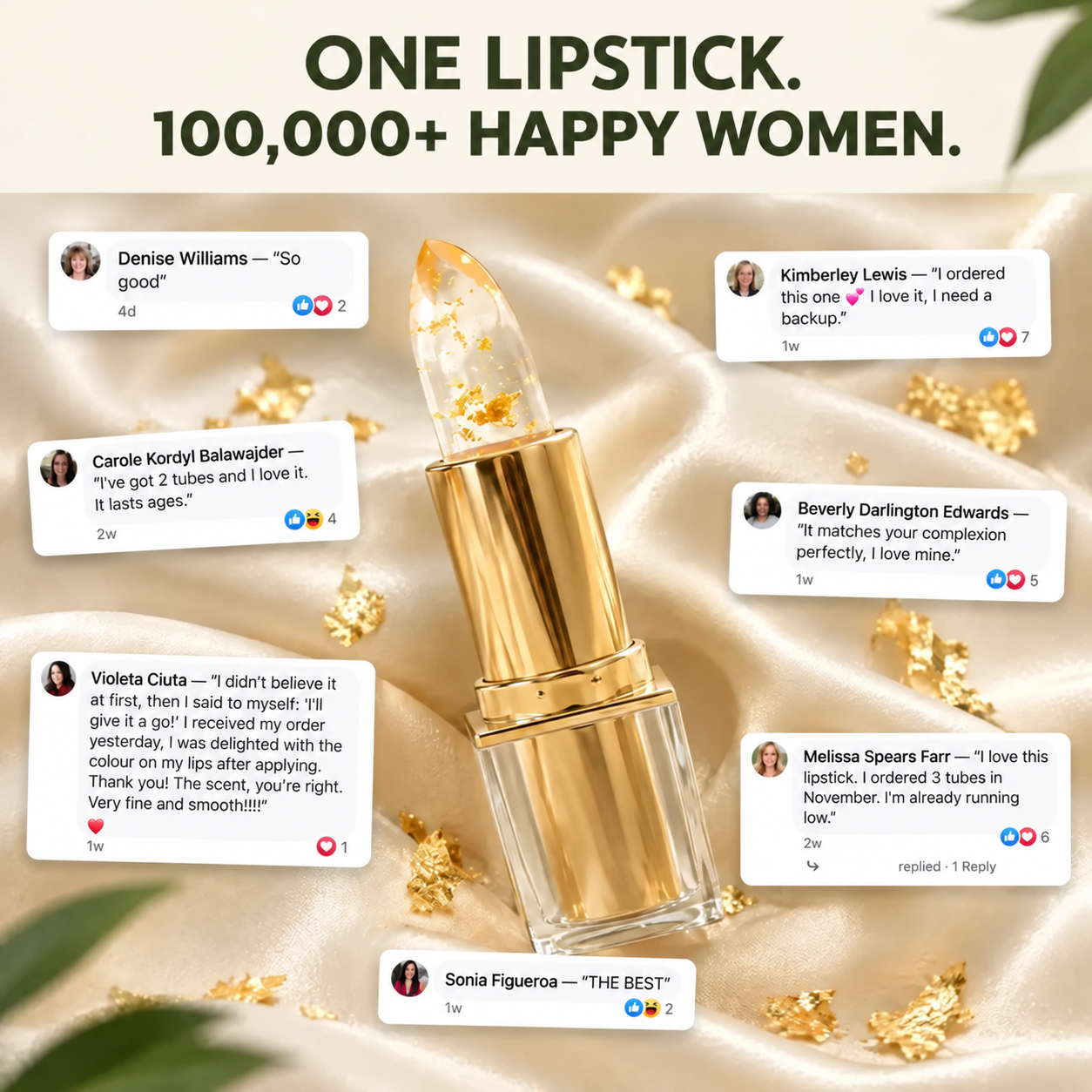 Customer comments graphic