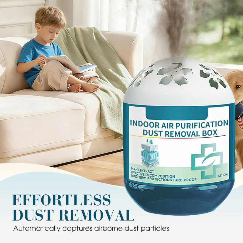 🔥2026 New Collection - Limited-Time Pre-Sale⏰Indoor Air Purification Dust Removal Box🏠🌿