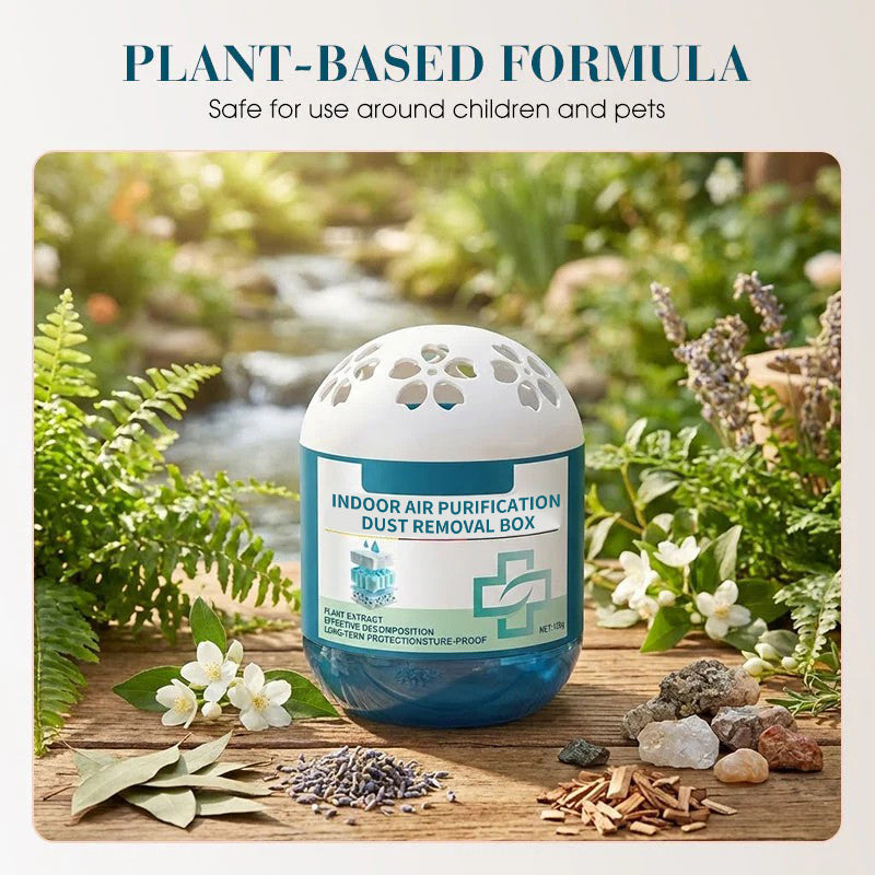 🔥2026 New Collection - Limited-Time Pre-Sale⏰Indoor Air Purification Dust Removal Box🏠🌿
