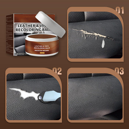 Leather Repair Paste – Restore Scratches, Scuffs & Worn Leather Surfaces