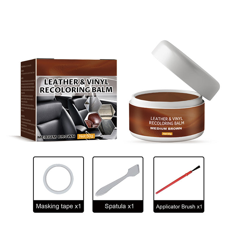 Leather Repair Paste – Restore Scratches, Scuffs & Worn Leather Surfaces